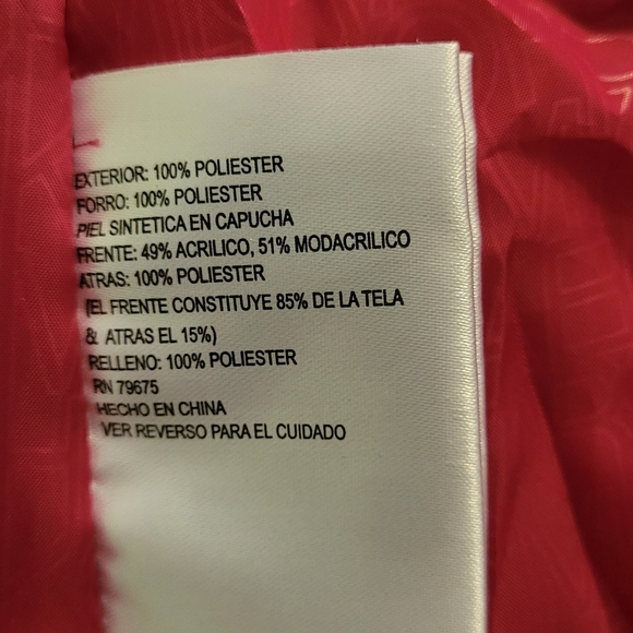 Women's Petite black puffer trench jacket - Picture 7 of 7